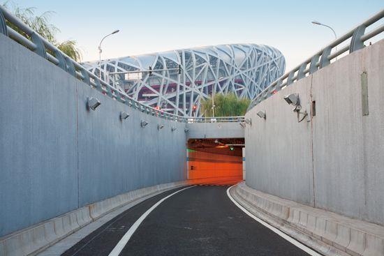 北京奥林匹克体育中心区地下交通联系通道