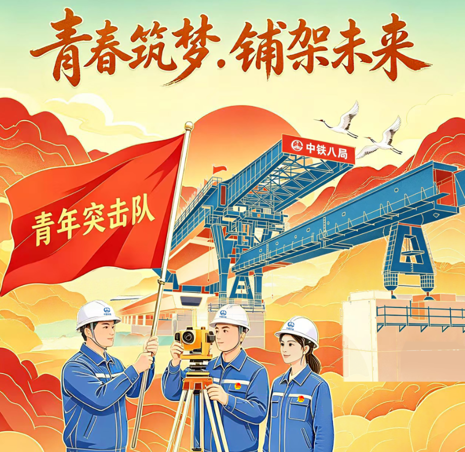 青春筑梦·铺架未来 | 中铁城投团委举办自永高速青年突击队誓师大会