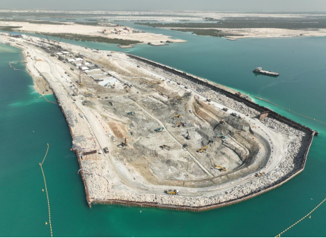 阿联酋阿布扎比中岛大道1B项目北侧隧道基坑开挖提前完工