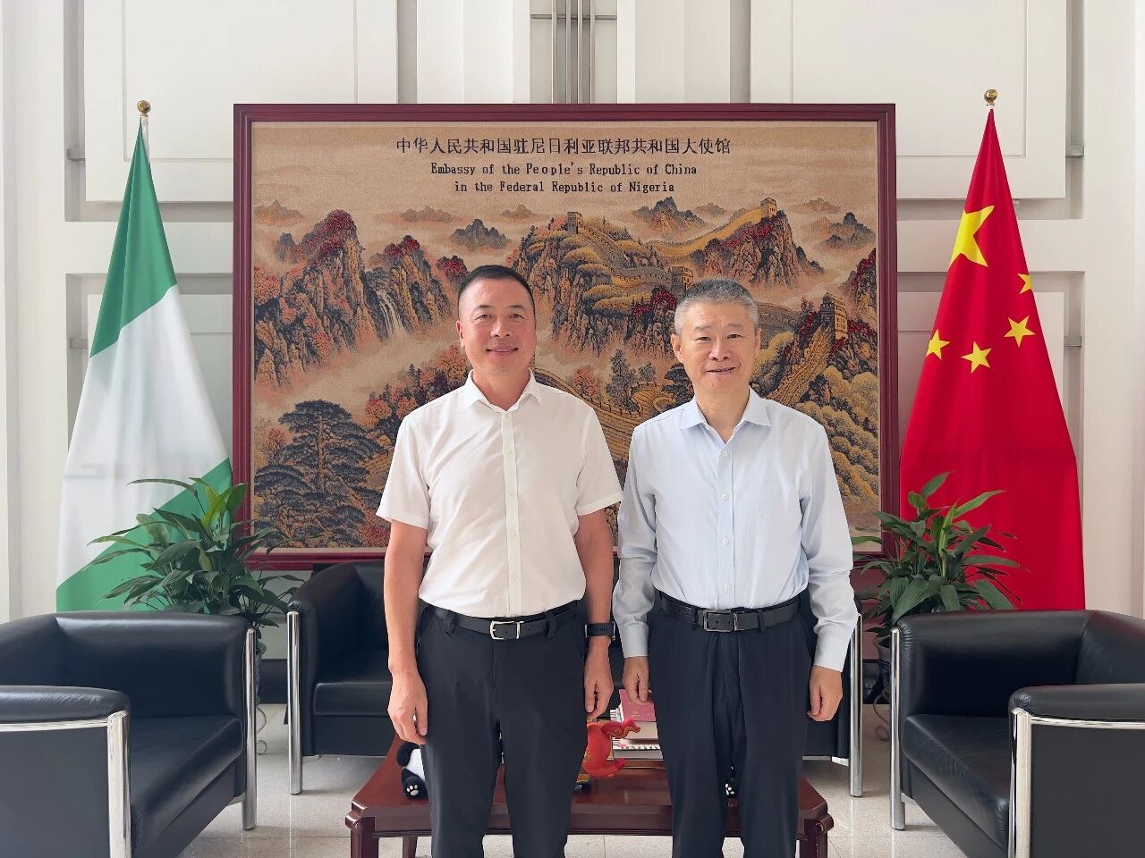 Zhao Jinxiang undertook business activities in Nigeria