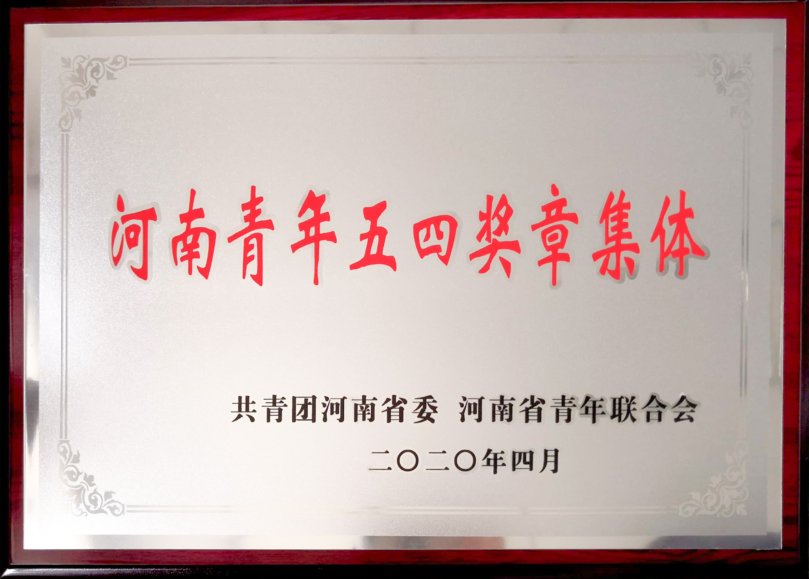 河南青年五四奖章集体