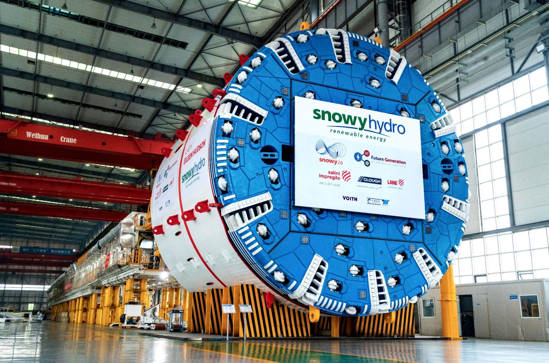 “中铁783号”雪山号TBM