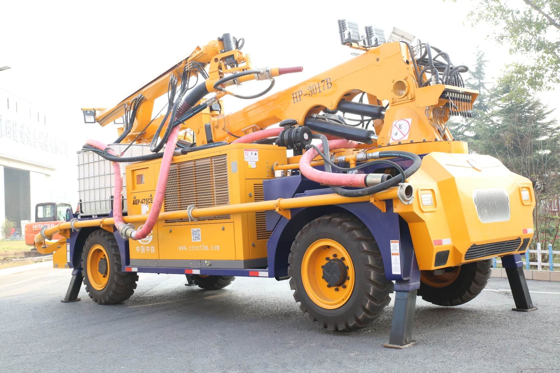 HP-3017混凝土湿喷台车