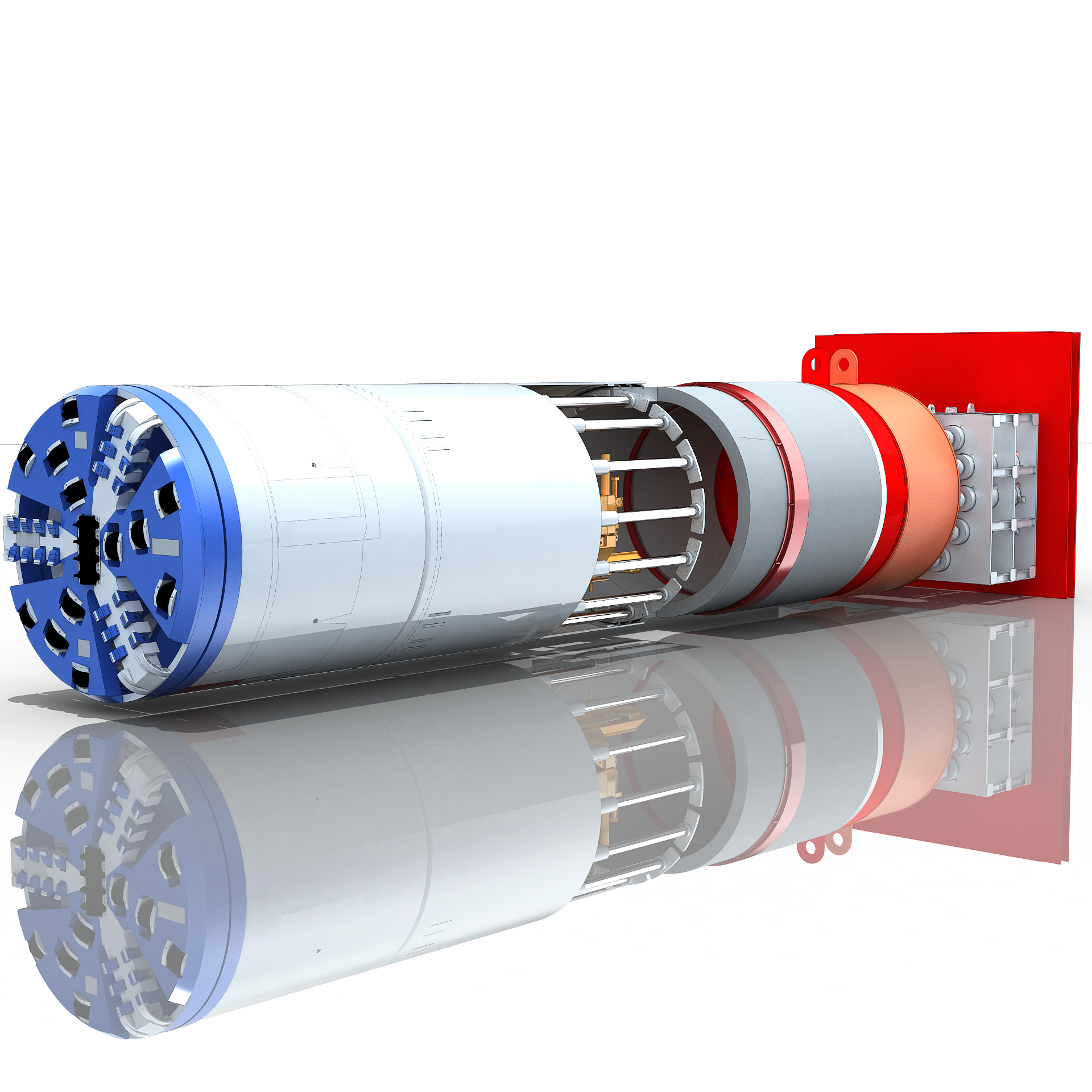 Pipe jacking shield machine