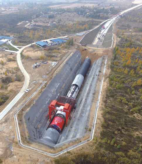 The West Inner Mongolia‑Central China Railway