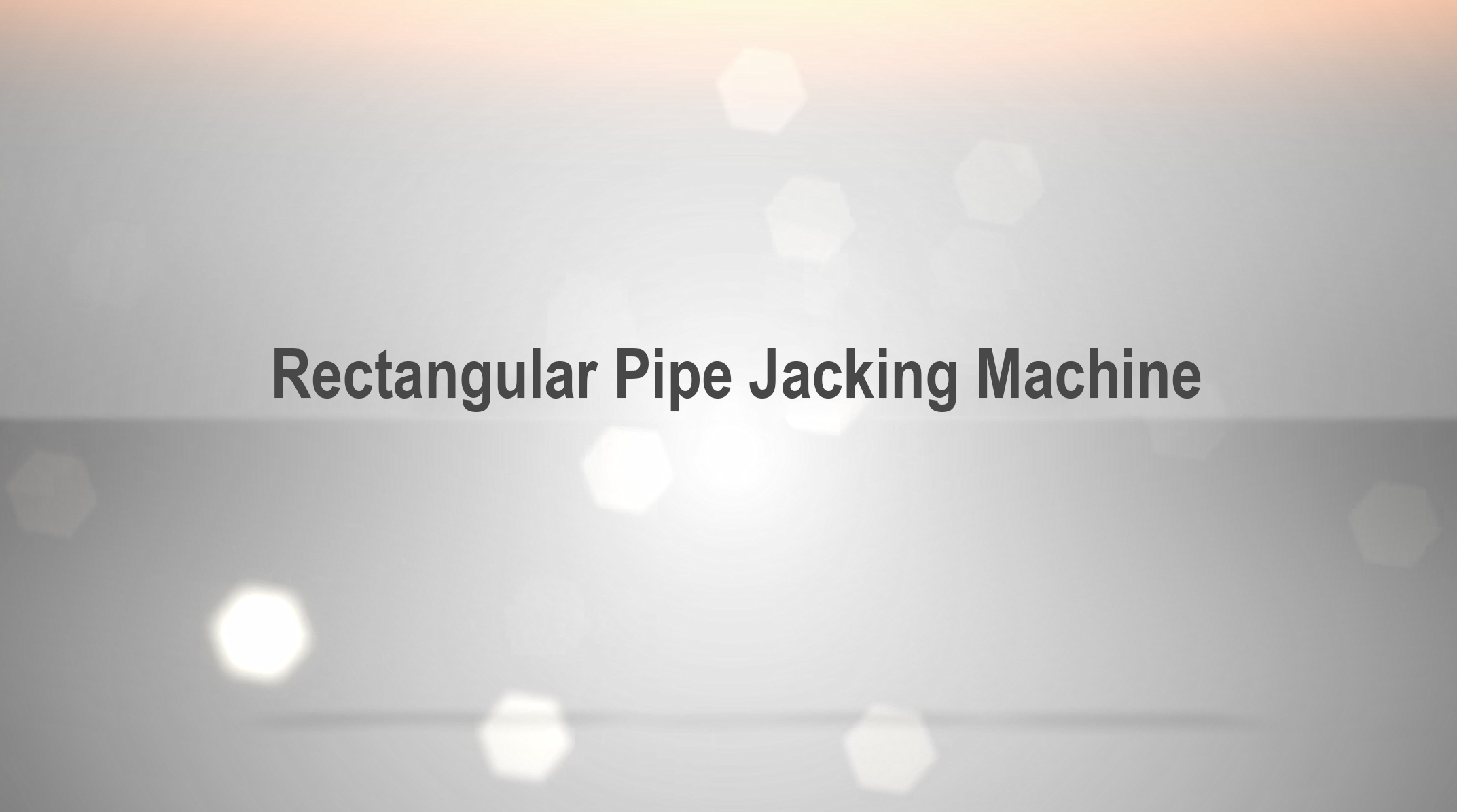 Rectangular Pipe Jacking Machine