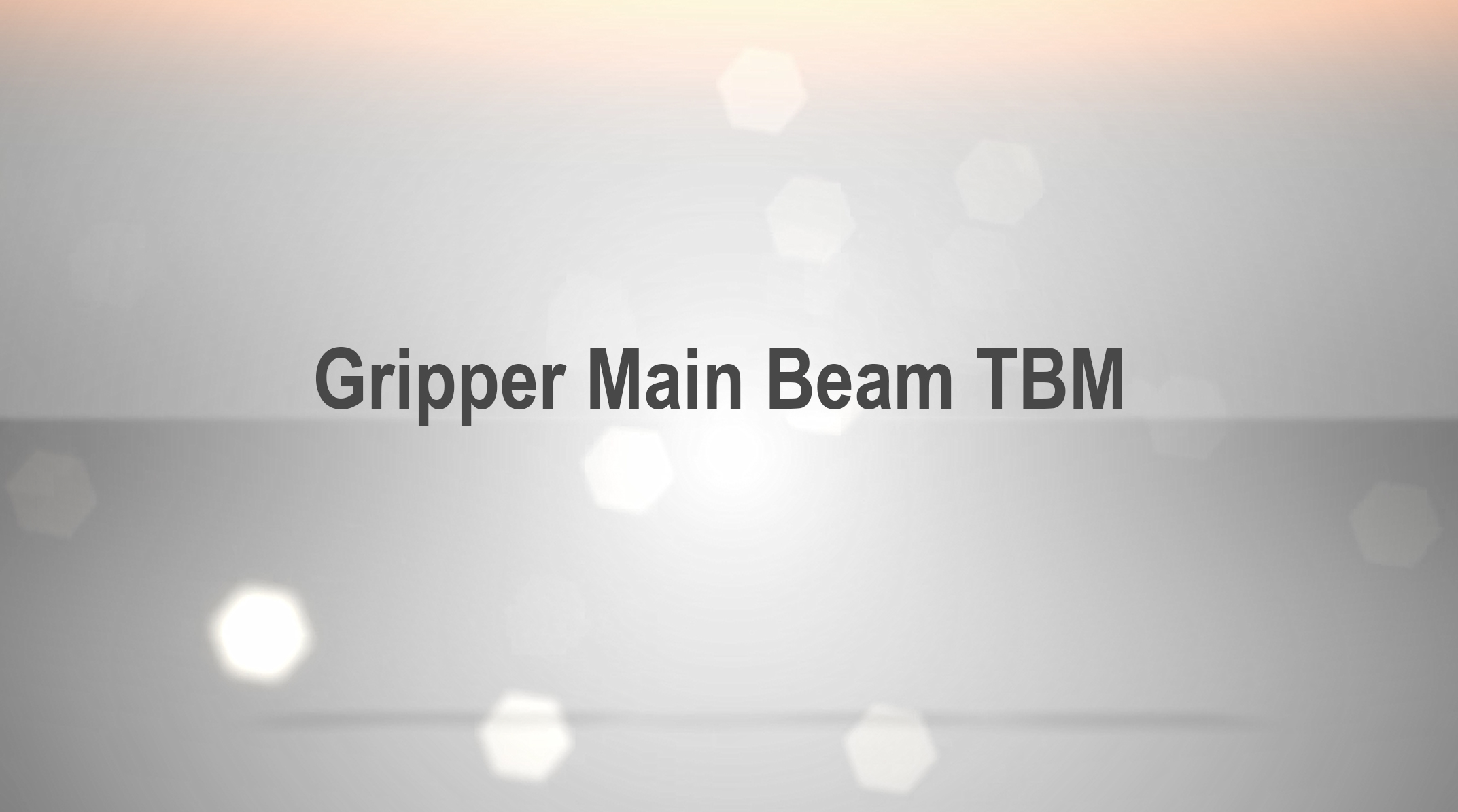 Gripper Main Beam TBM