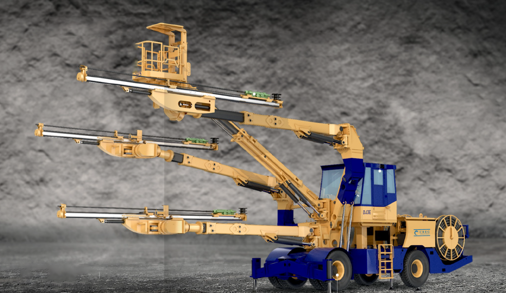 Three-boom Drill Jumbo_DJ3E