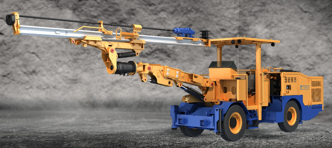 One-boom drill jumbo_DJ1A-M
