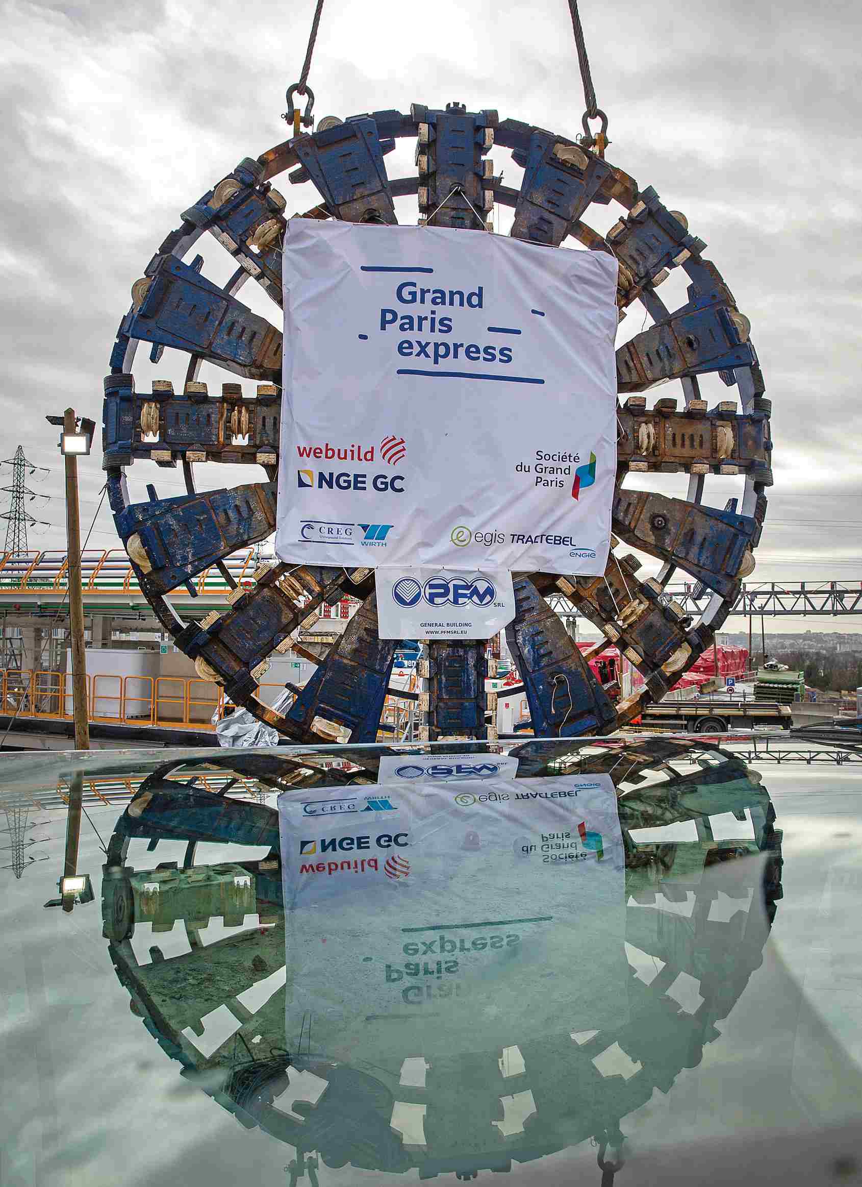 Lot 2 of Grand Paris Express Line 16, France