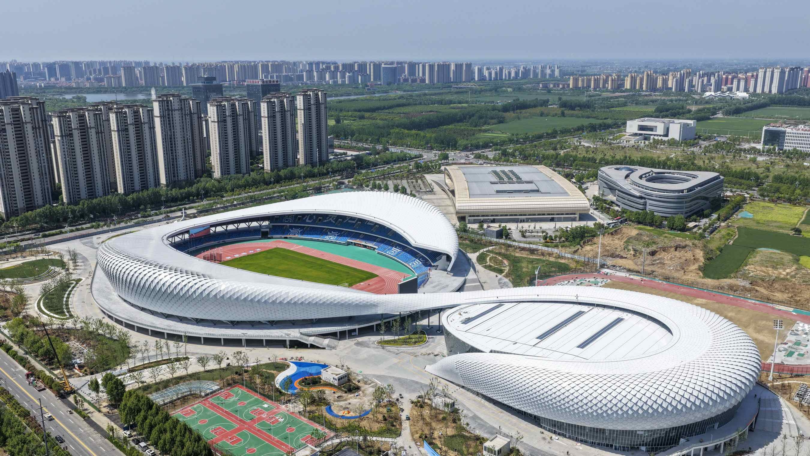安徽宿州奥体中心竣工
