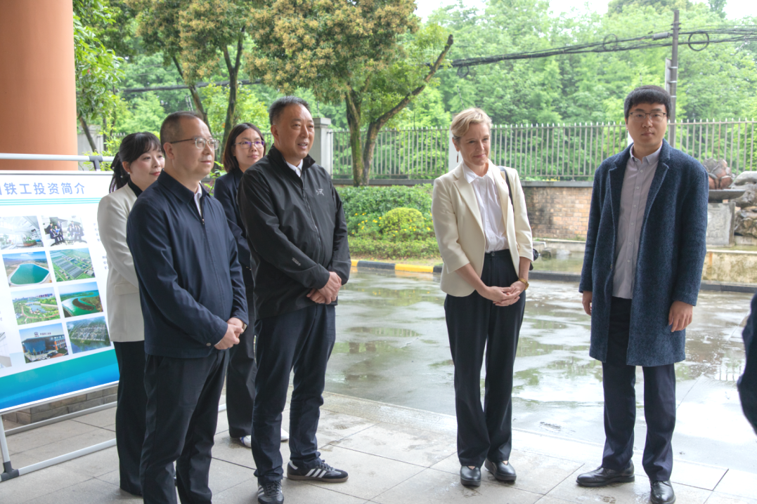 共筑绿色丝路，同护碧水清流 | 新西兰驻华使节到访中国铁工投资都江堰蒲阳污水处理厂