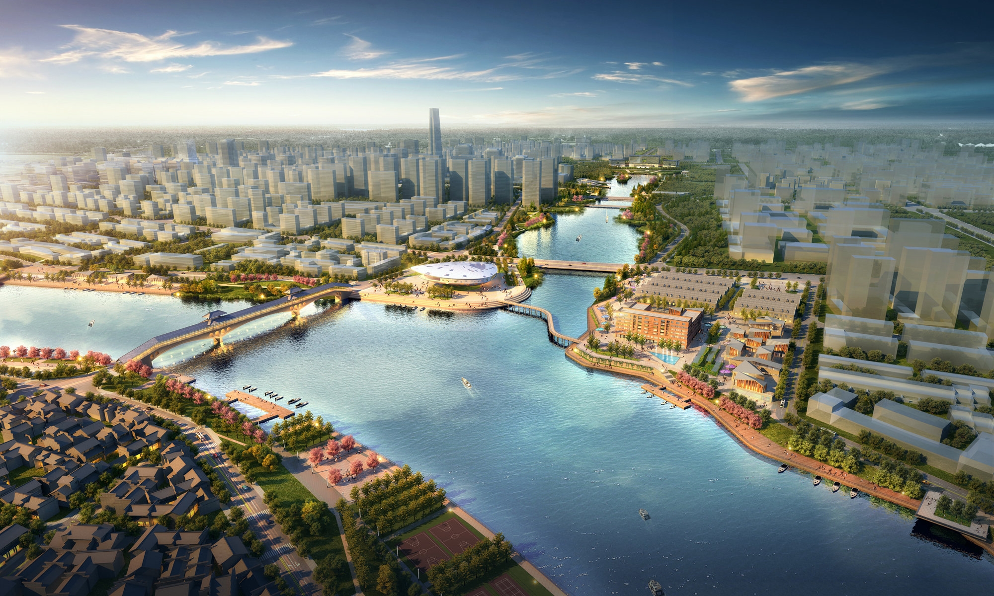 亳州市涡河两岸地块风貌保护规划与景观设计