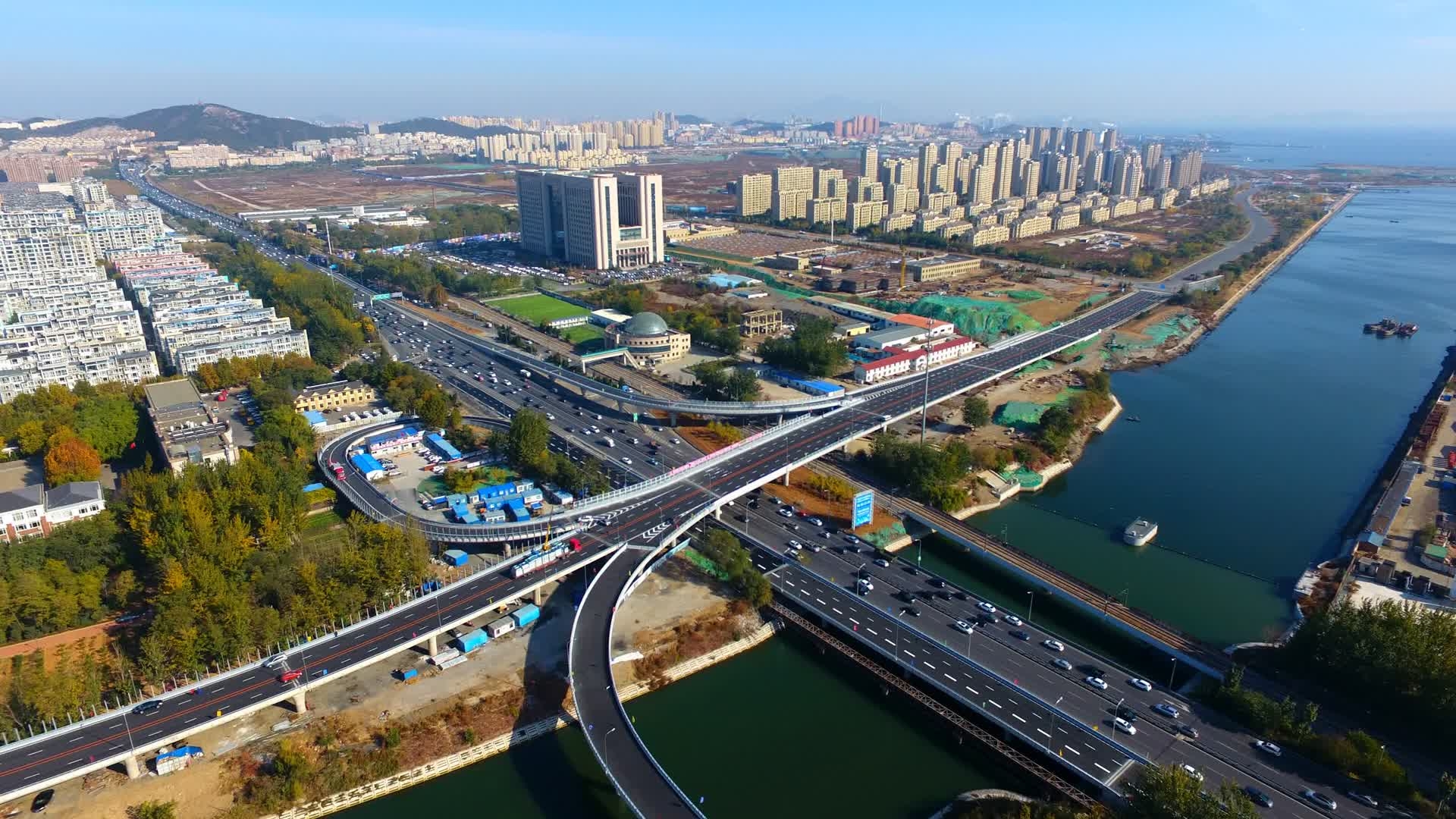 大连梭鱼湾快速路