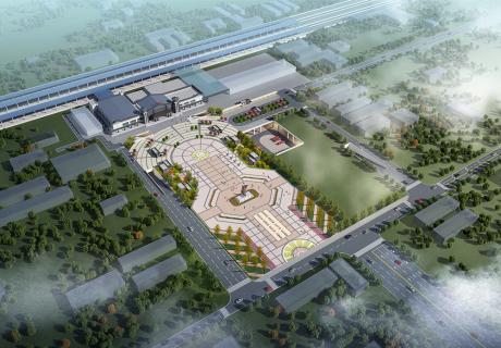潢川站房及站前广场改扩建