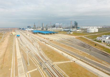 中化泉州1200万吨/年炼油项目铁路专用线工程